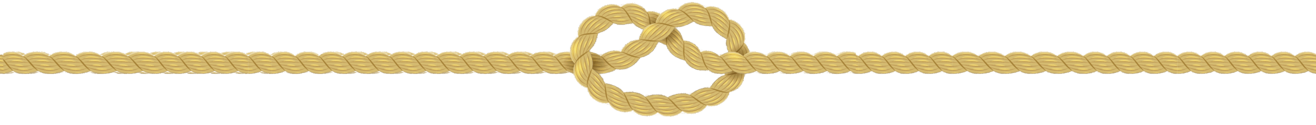 Gold rope border with intricate knot design, seamless decorative element for website and graphic design projects.